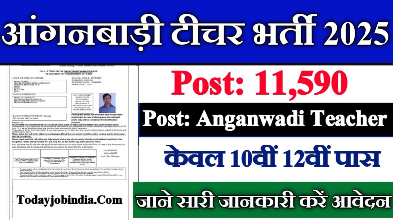 Anganwadi Teacher New Recruitment 2025: आंगनबाड़ी भर्ती 2025, Authoritative Notice Out